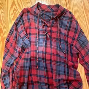 Bella Dahl flannel shirt